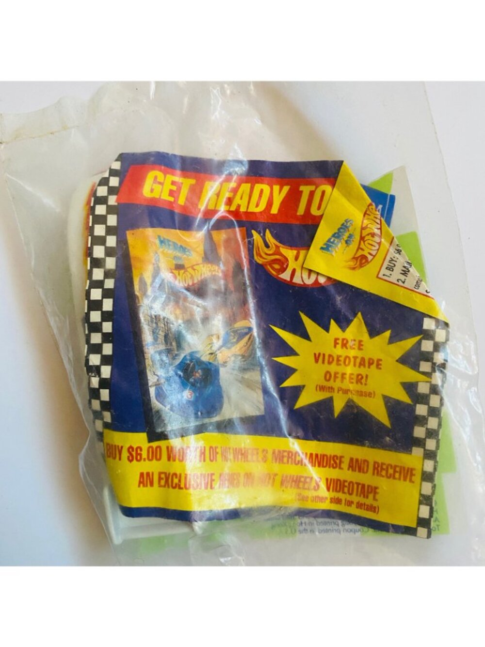Hot Wheels McDonalds Happy Meal Racing Series Funny Car Sealed 1992 Collectible - Picture 9 of 11